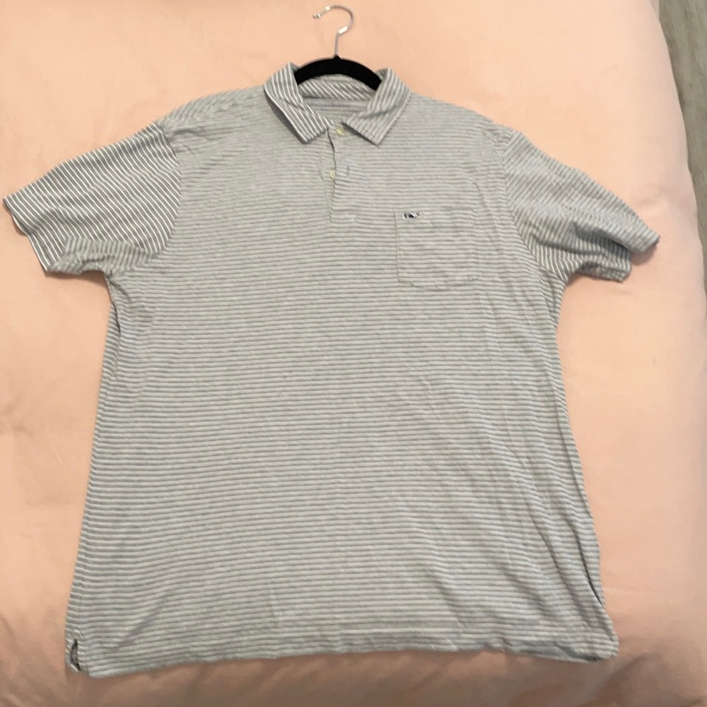 Vineyard vines collard shirt